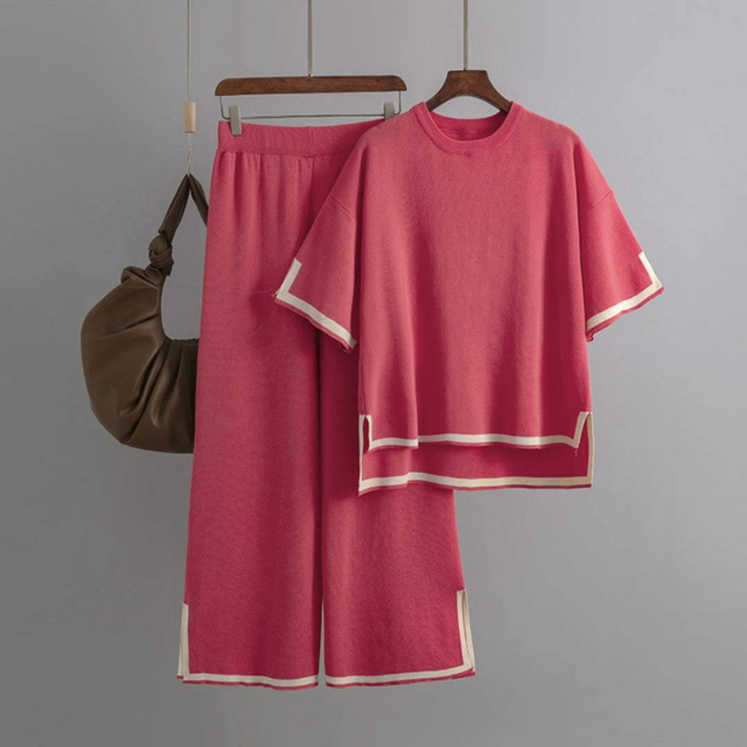 LD | Elegant oversized shirt en broek voor dames