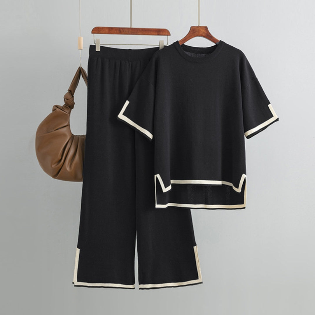 LD | Elegant oversized shirt en broek voor dames