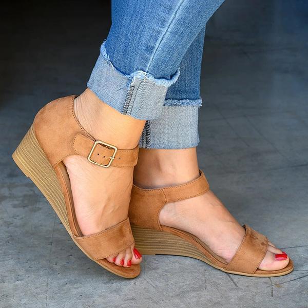 LD | Vrouwen Casual Lage Hak Sandalen
