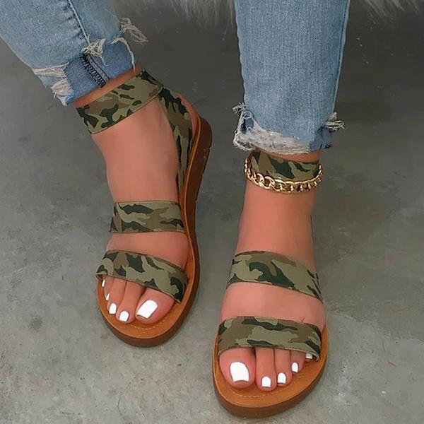 LD | Zomer Platte Sandalen