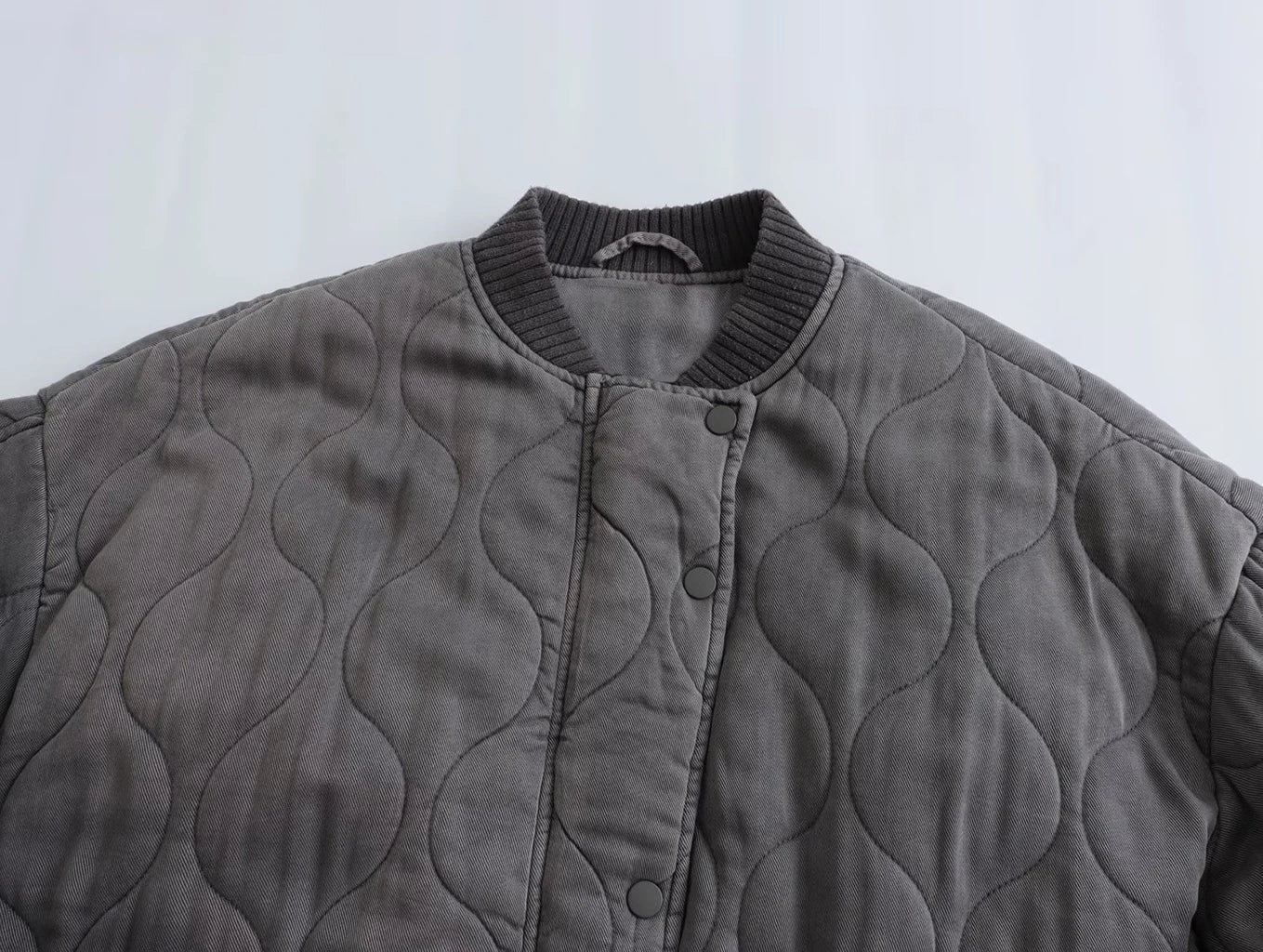 TS | Quilted bomber jacket