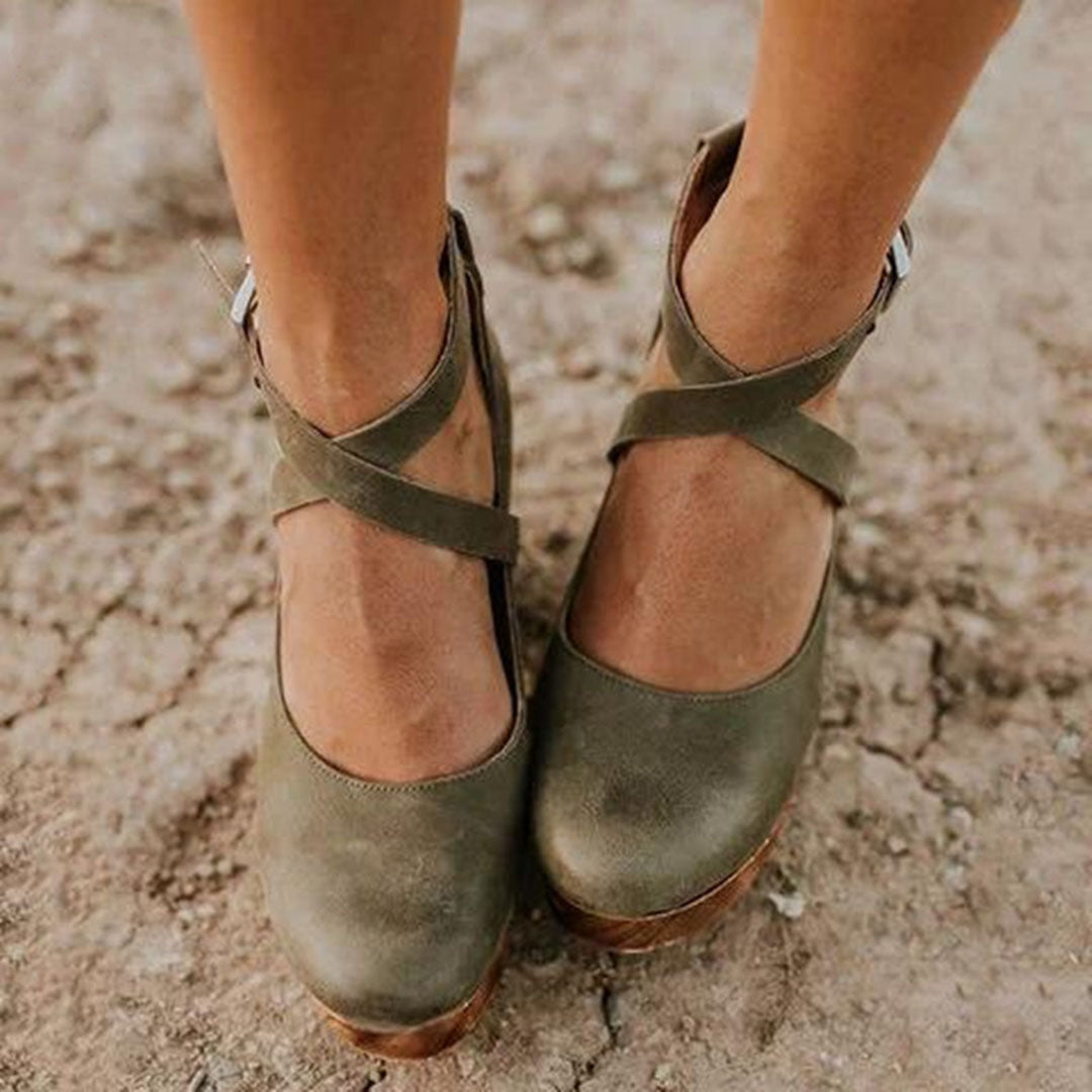 TS | Clunky wedge shoes
