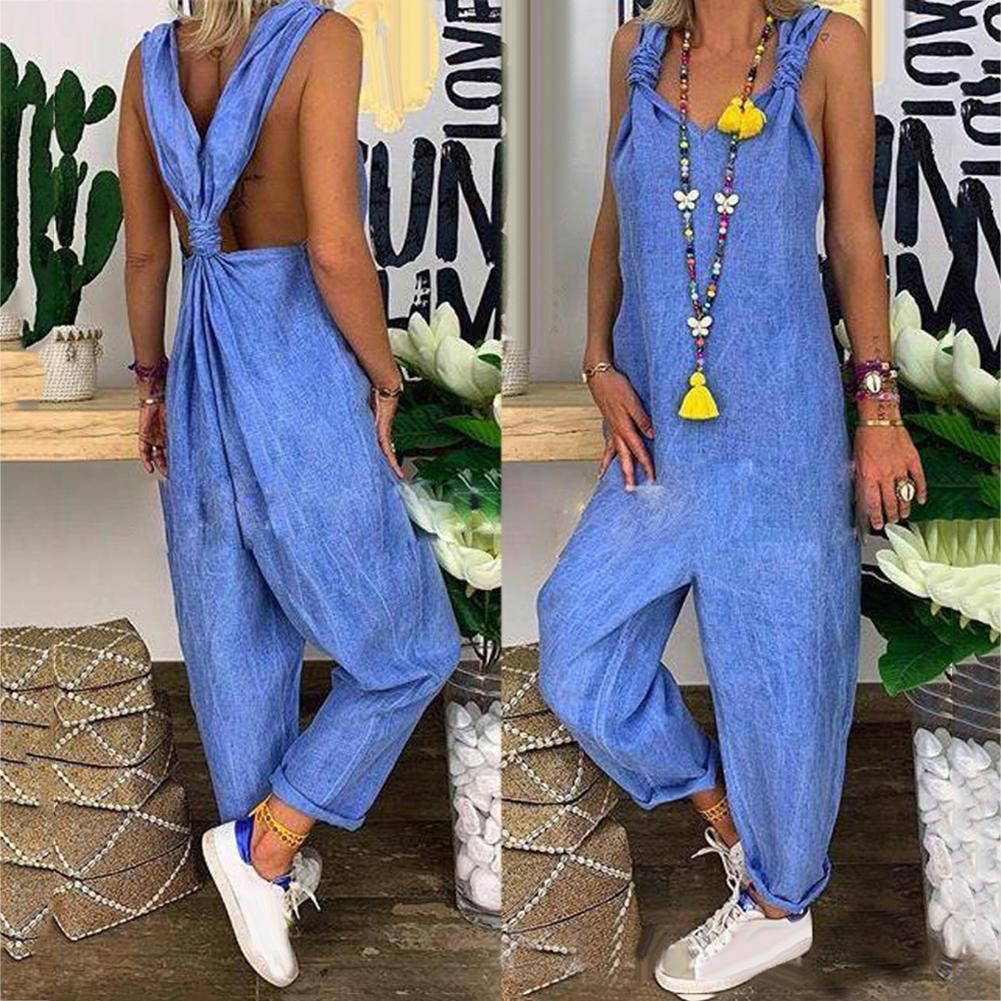 LD | Tijdloze en stijlvolle algemene jumpsuit