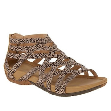 LD | Ronde Teen Holle Romeinse Gladiator Sandalen