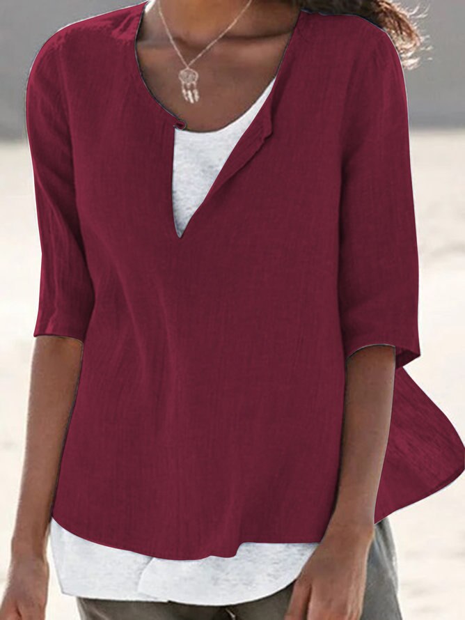 TS | VeeTee���: V-neck shirt for women