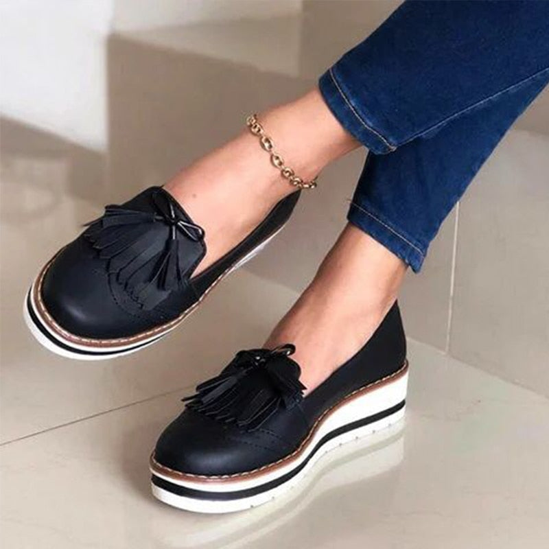TS | Stylish tassel loafers