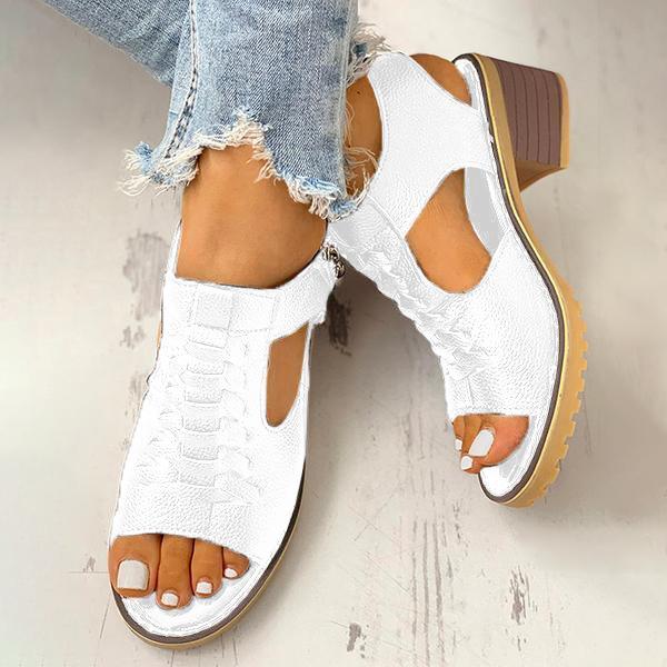 LD | Vrouwen Blokhak Sandalen