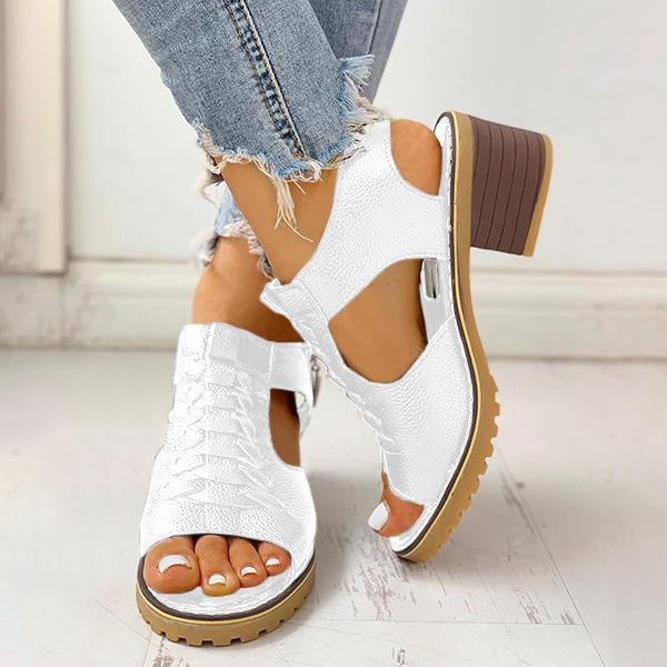 LD | Vrouwen Blokhak Sandalen