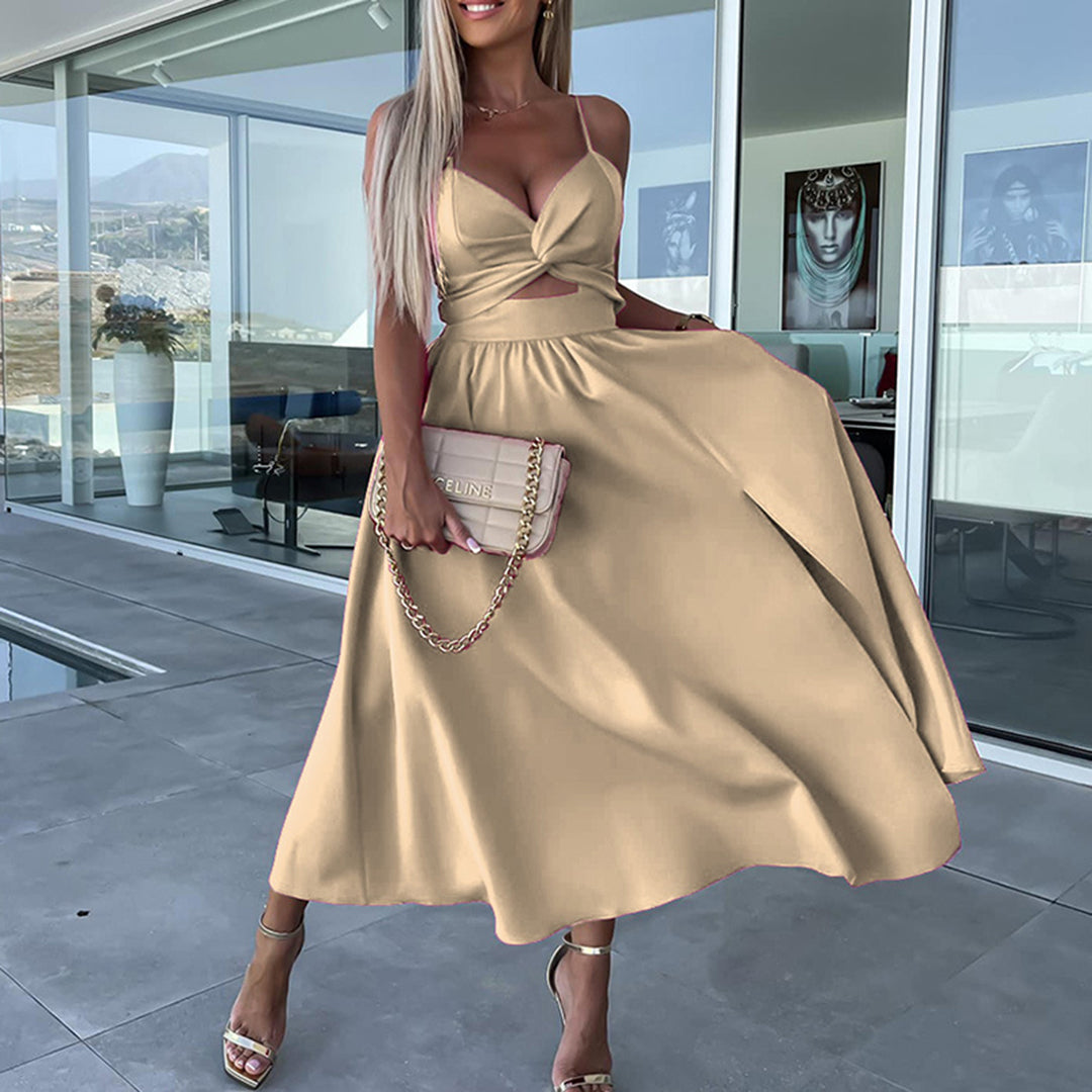 LM | Fashionable and minimalist summer dress