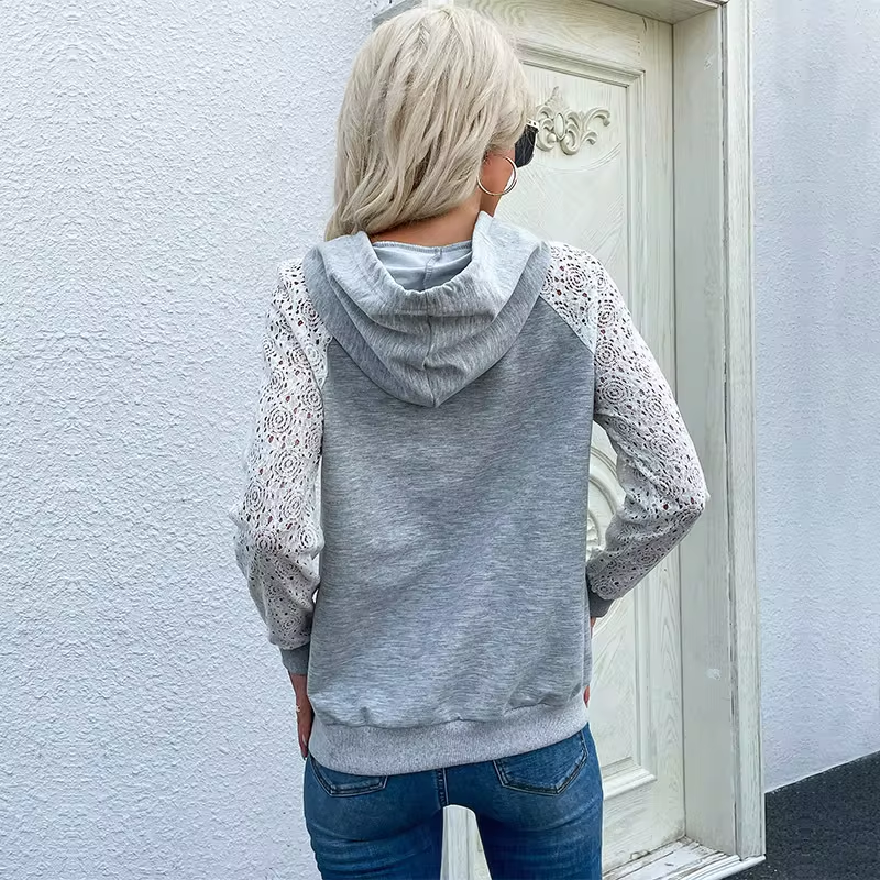 LD | Hollow Out Casual hoodie