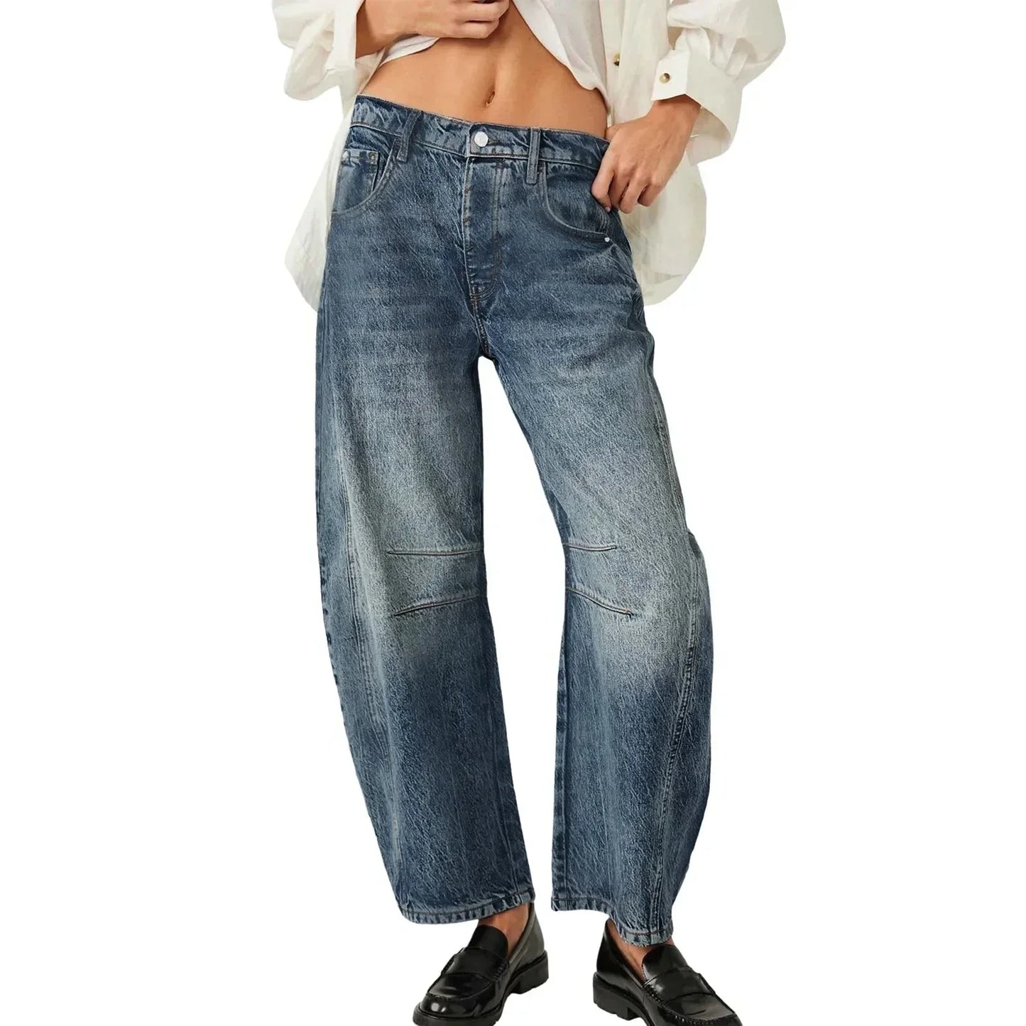 TS | Relaxed tapered cargo jeans