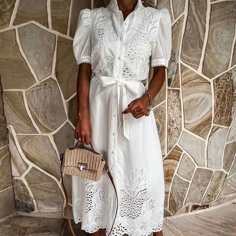 TS | Chic embroidered dress