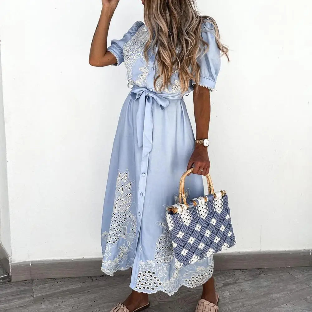 TS | Chic embroidered dress
