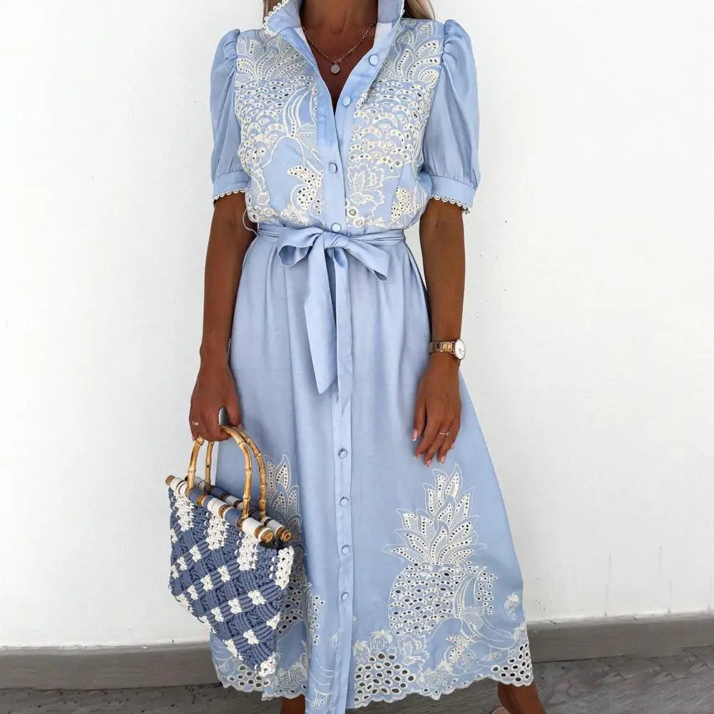 TS | Chic embroidered dress