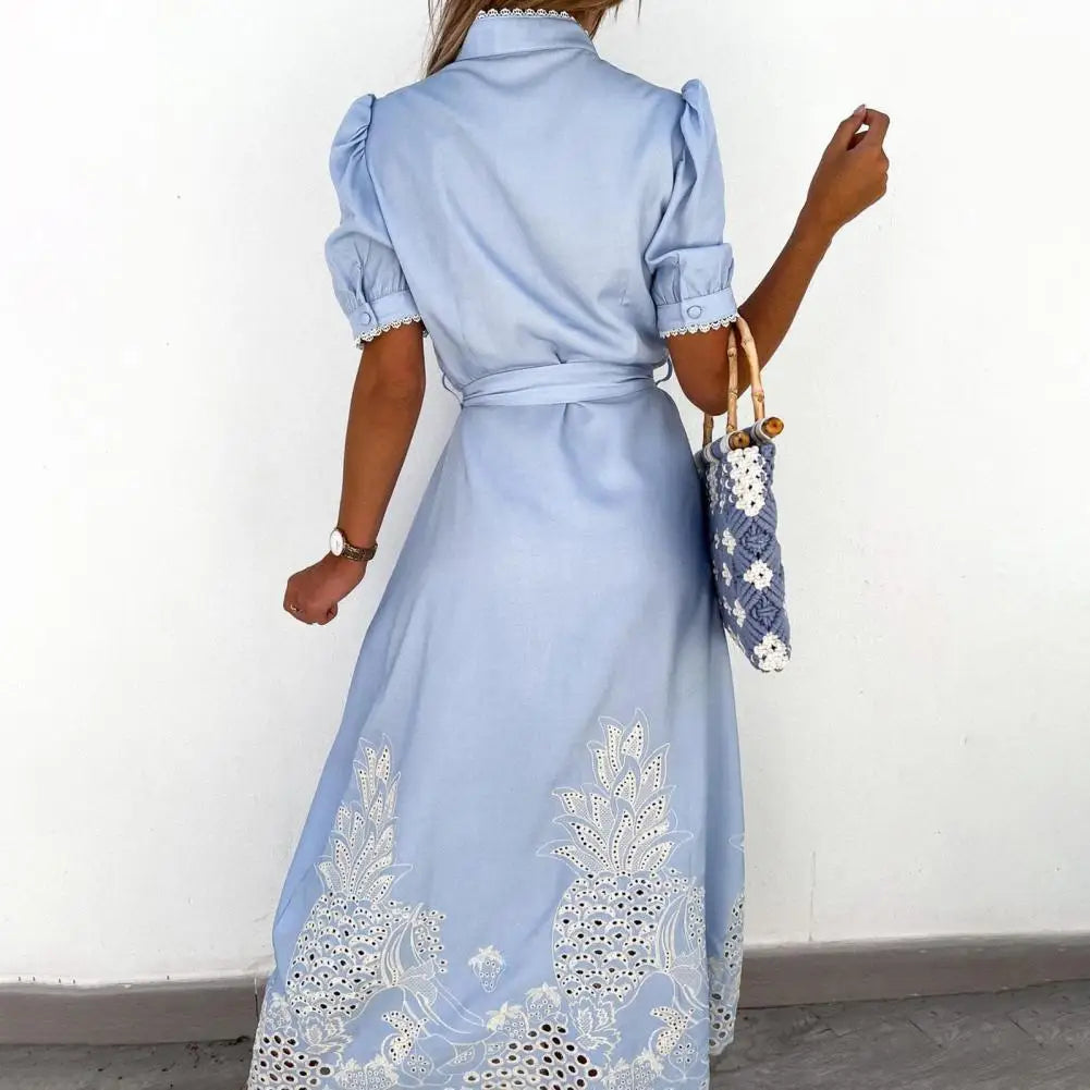 TS | Chic embroidered dress