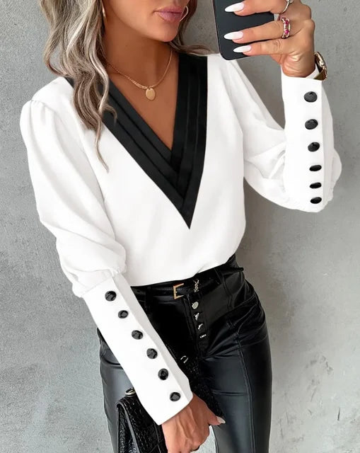 LM | Effortless and stylish winter blouse