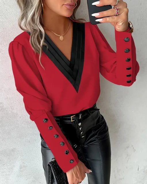LM | Effortless and stylish winter blouse