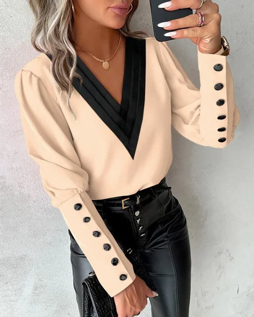 LM | Effortless and stylish winter blouse
