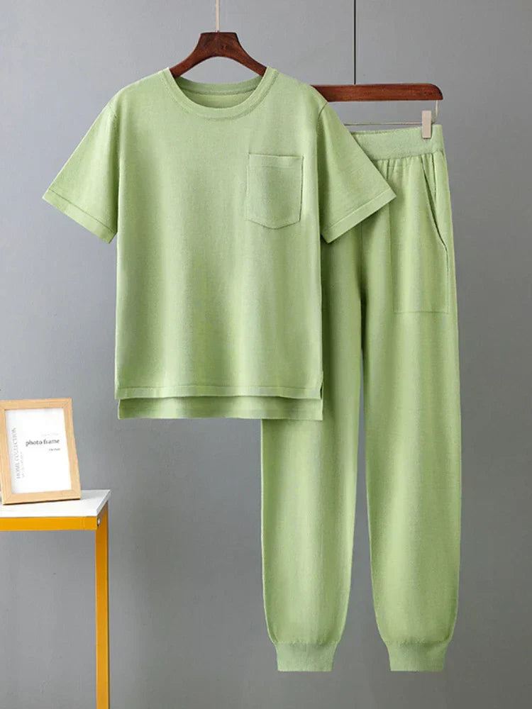 LD | Levendig en cool shirt en broeken set