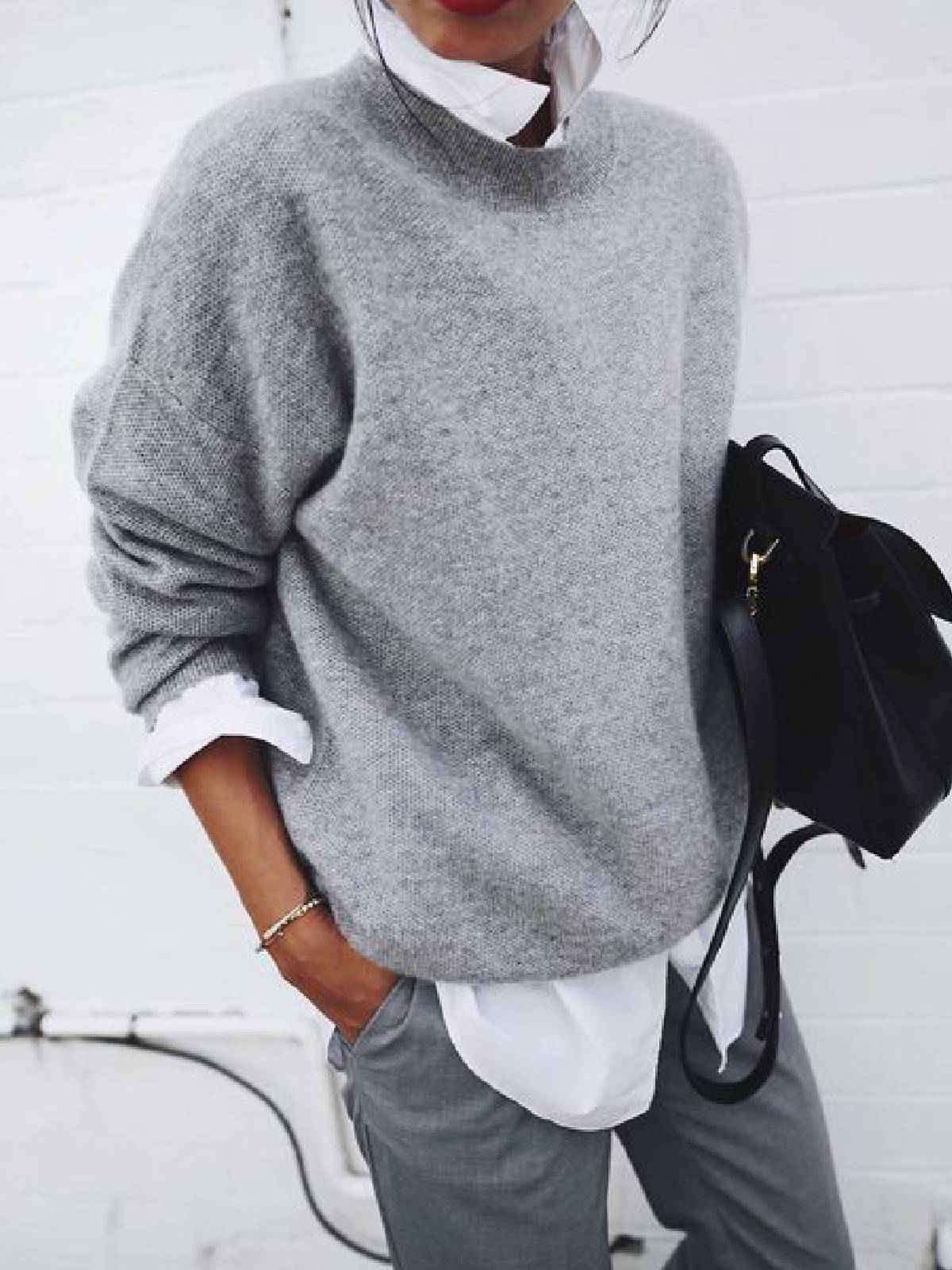 LM | Modern and versatile winter sweater