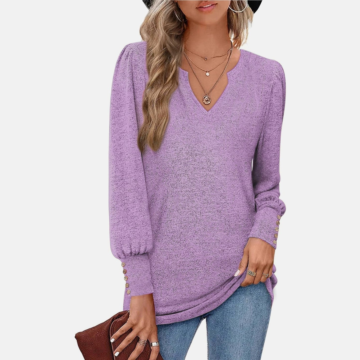 TS | Elegant and versatile winter blouse