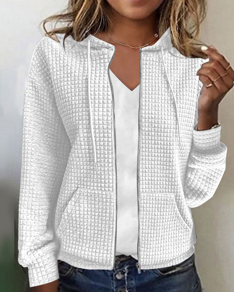 TS | Structured jacket with zip
