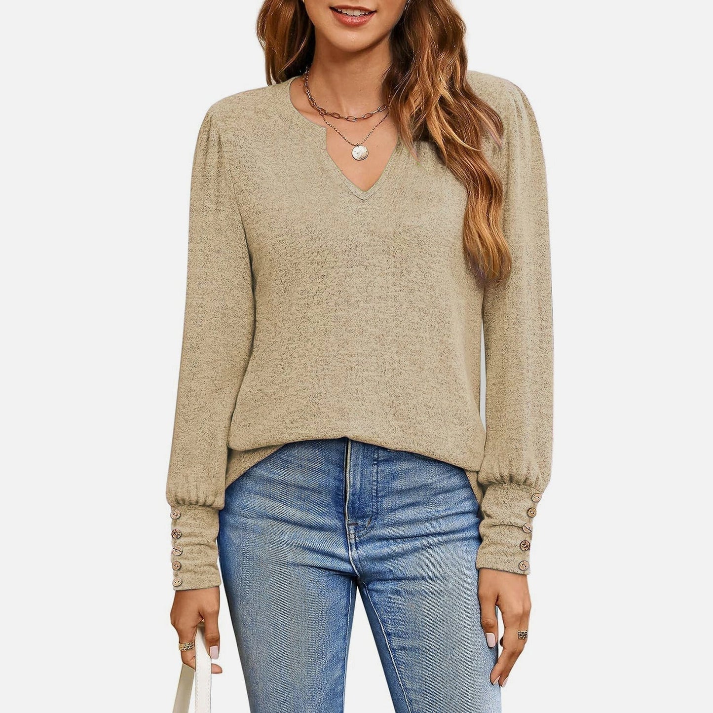 TS | Elegant and versatile winter blouse