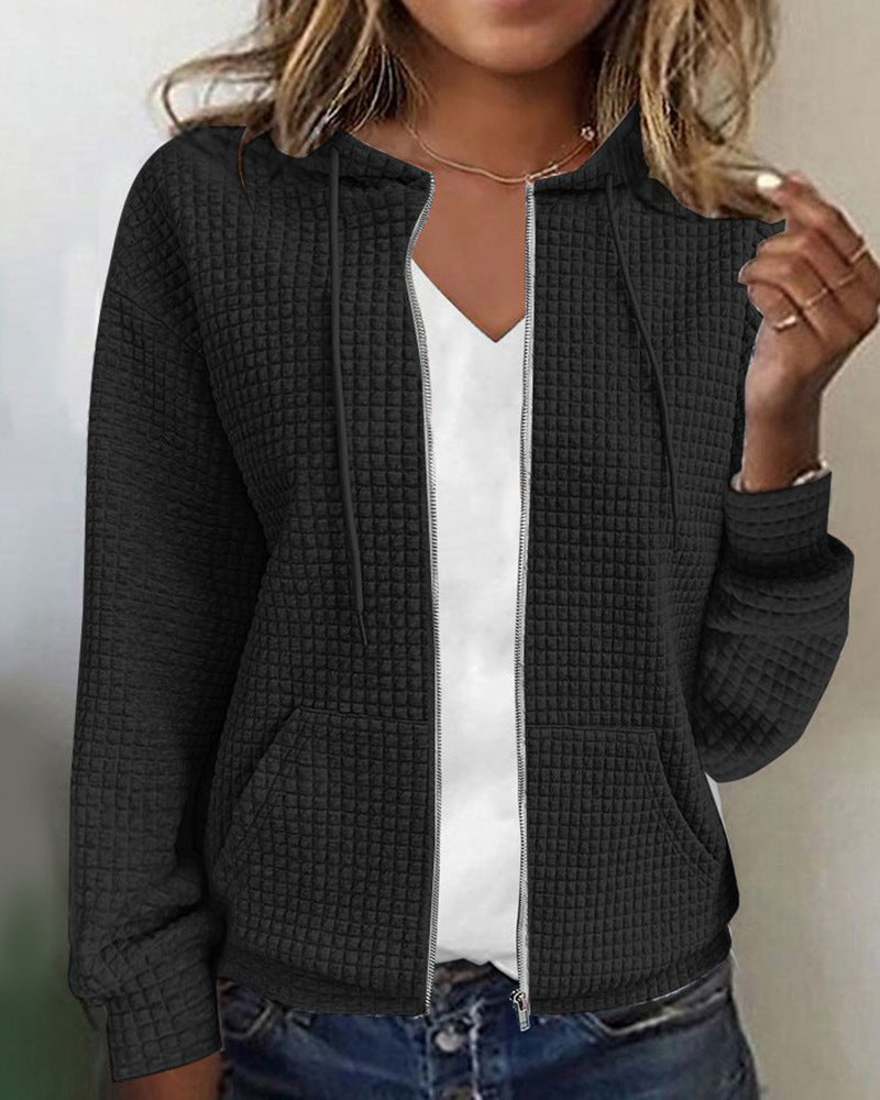 TS | Structured jacket with zip