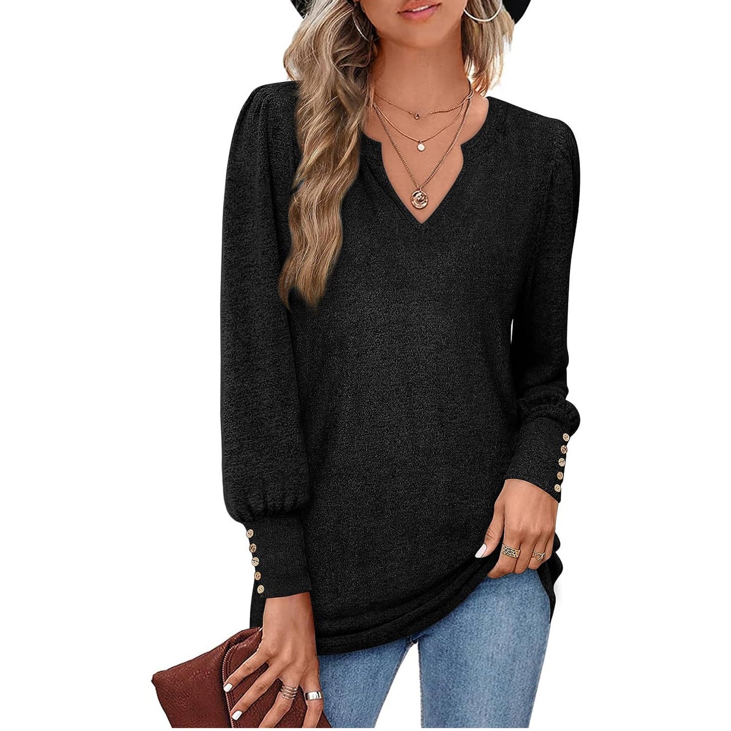 TS | Elegant and versatile winter blouse