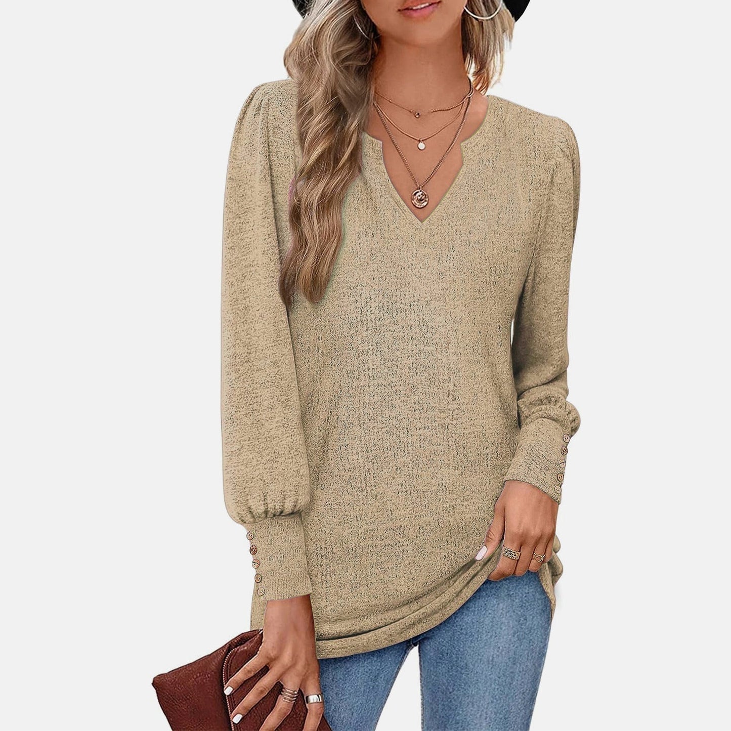 TS | Elegant and versatile winter blouse