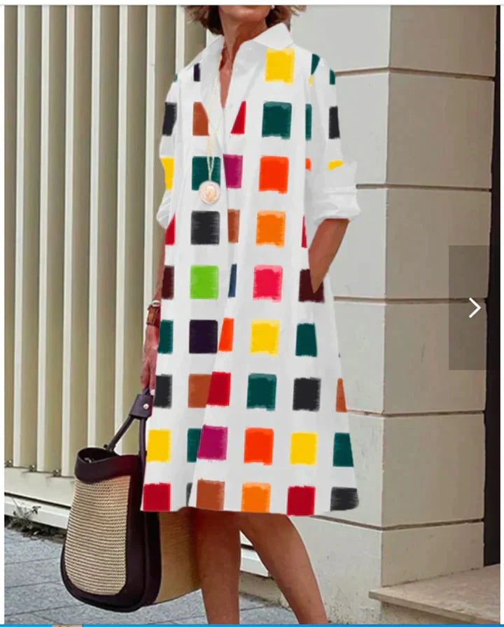 LM Ladies Unique Glamorous Bag Shirt Dresses Dresses