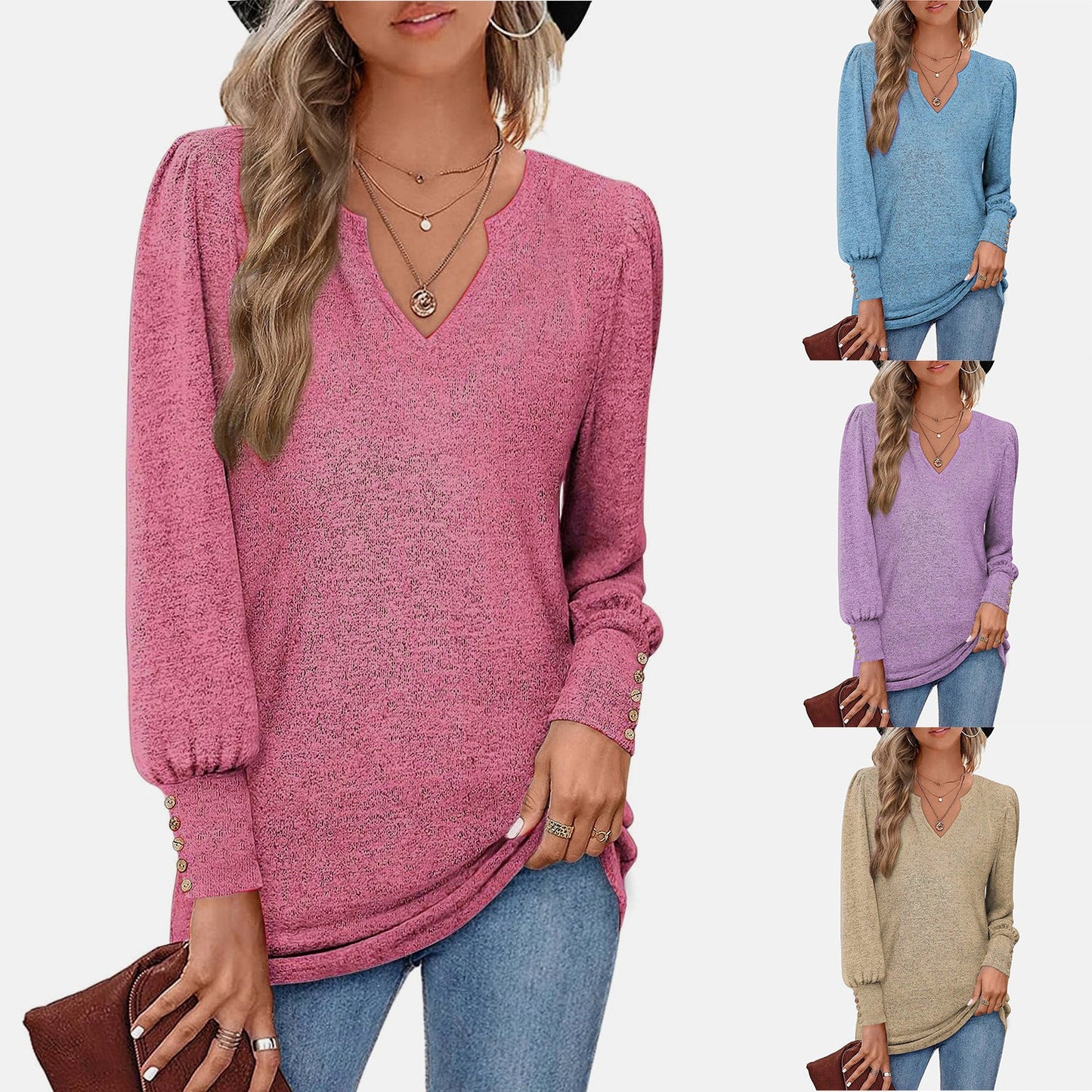TS | Elegant and versatile winter blouse