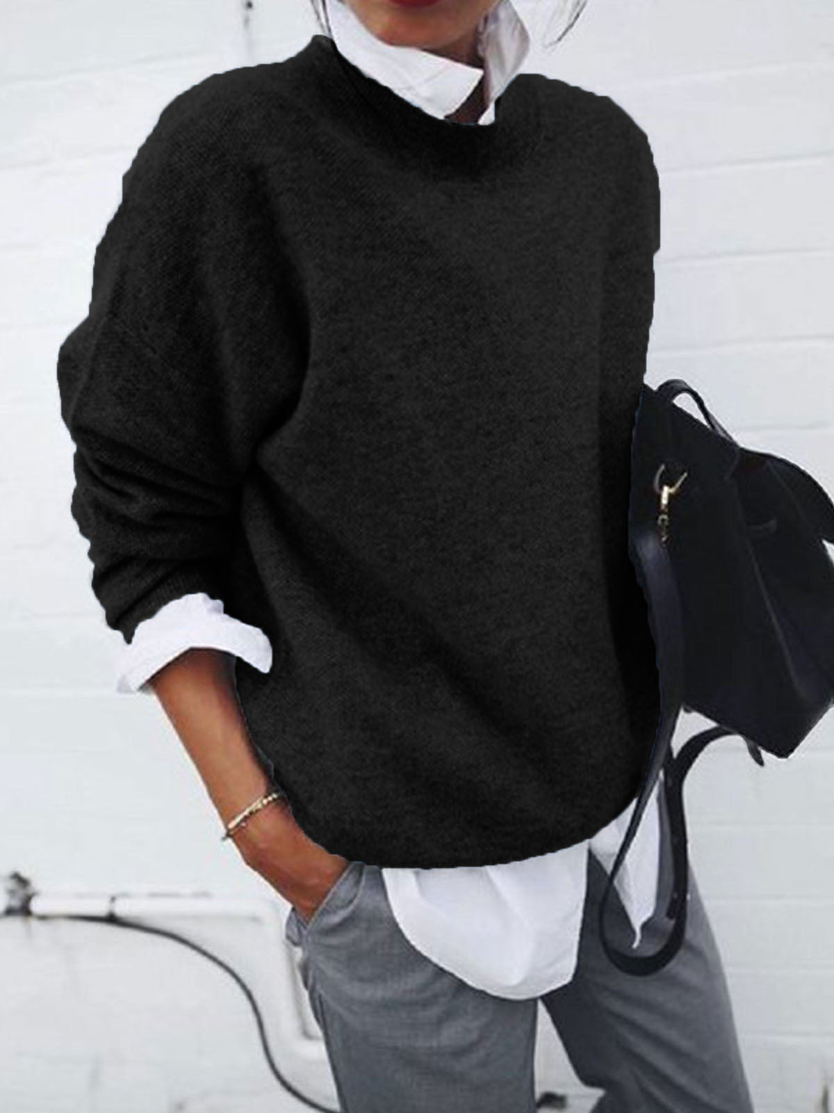 LM | Modern and versatile winter sweater