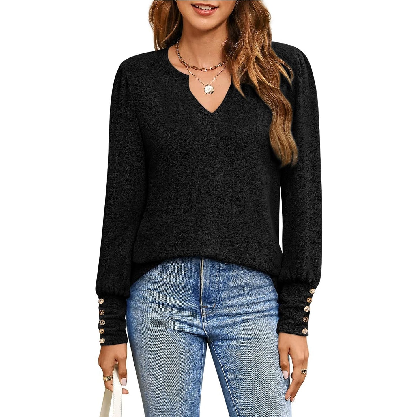 TS | Elegant and versatile winter blouse