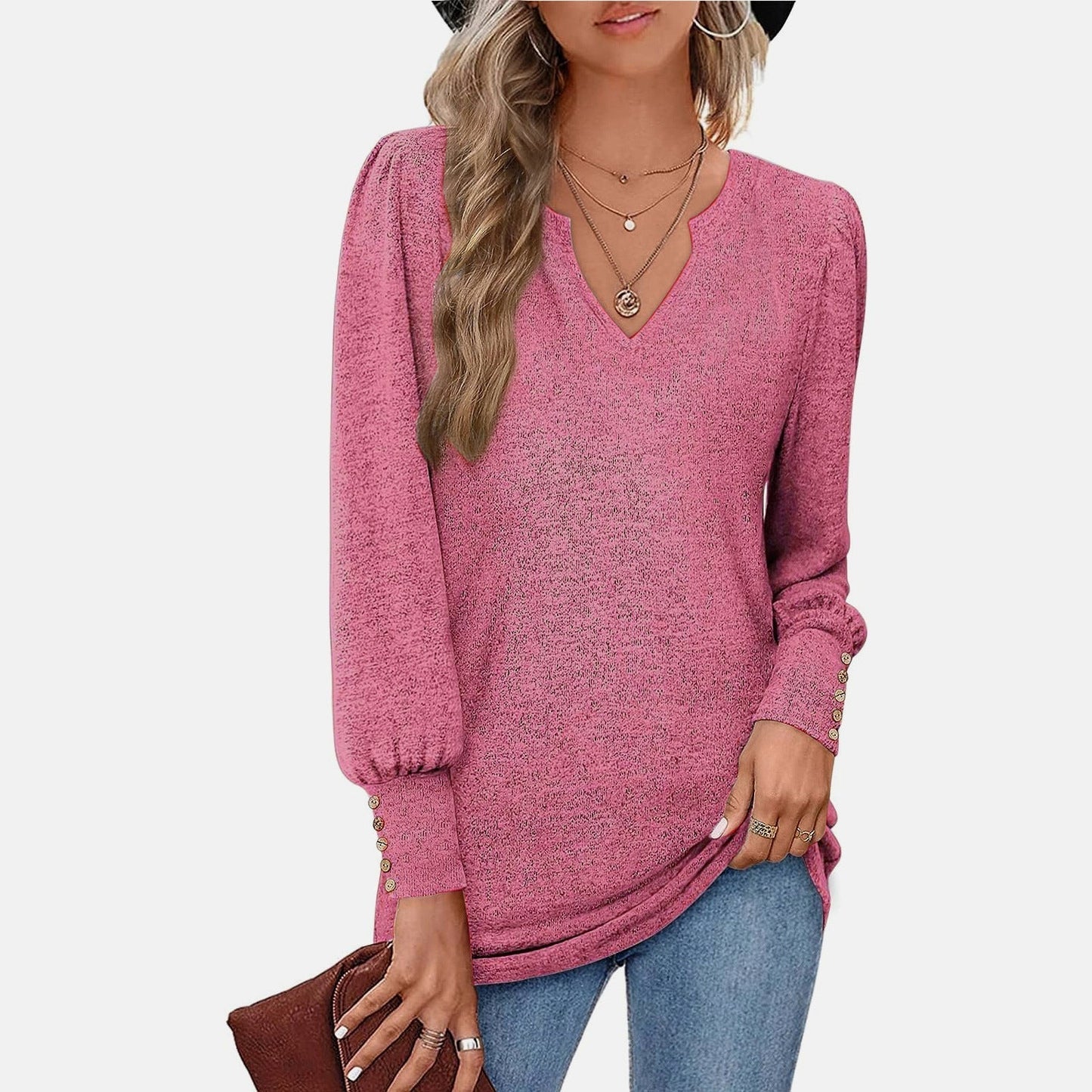 TS | Elegant and versatile winter blouse