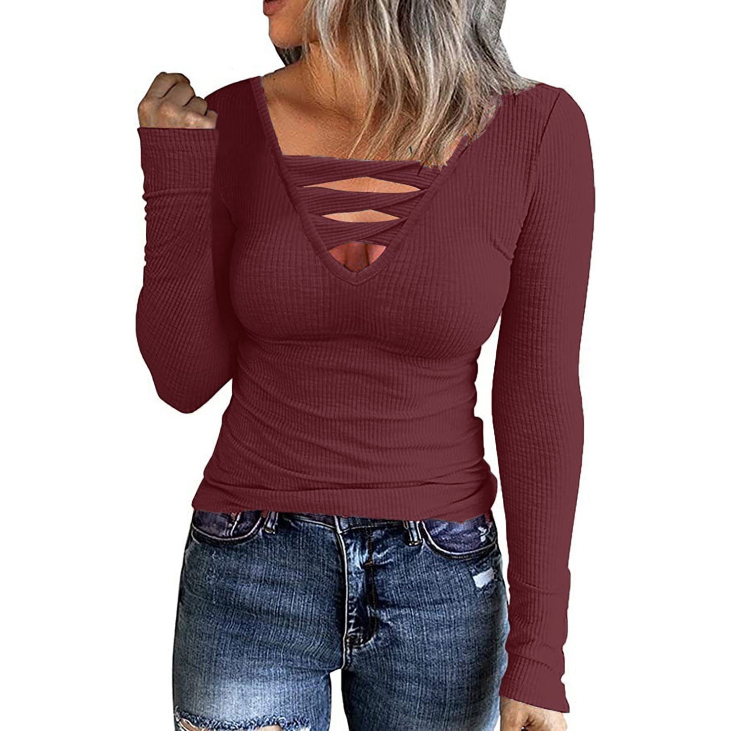 LM | Classic and comfortable winter blouse