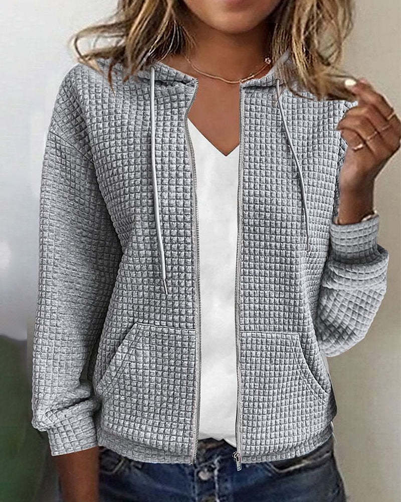 TS | Structured jacket with zip
