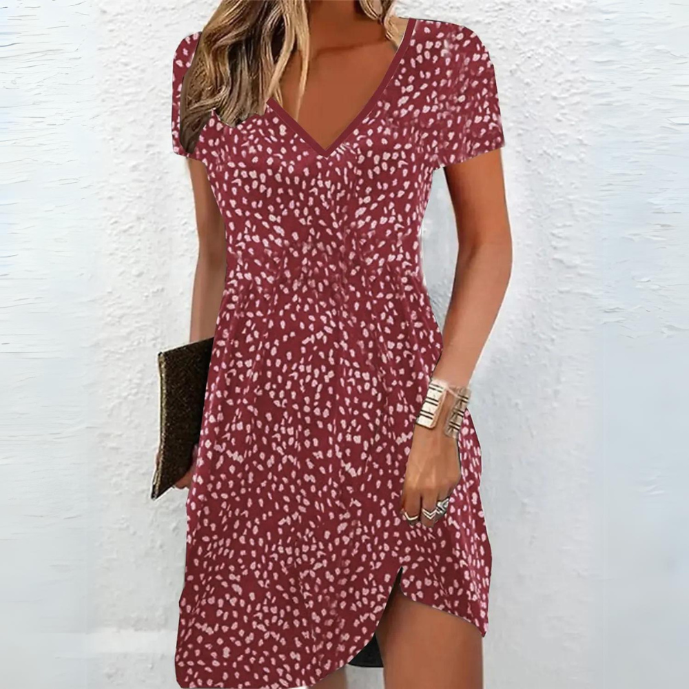 TS | Classic midi dress with flowers