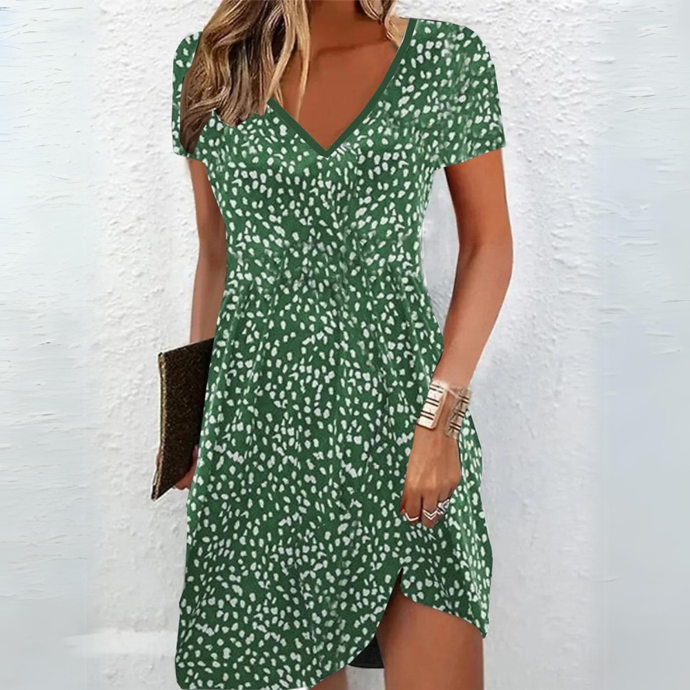 TS | Classic midi dress with flowers