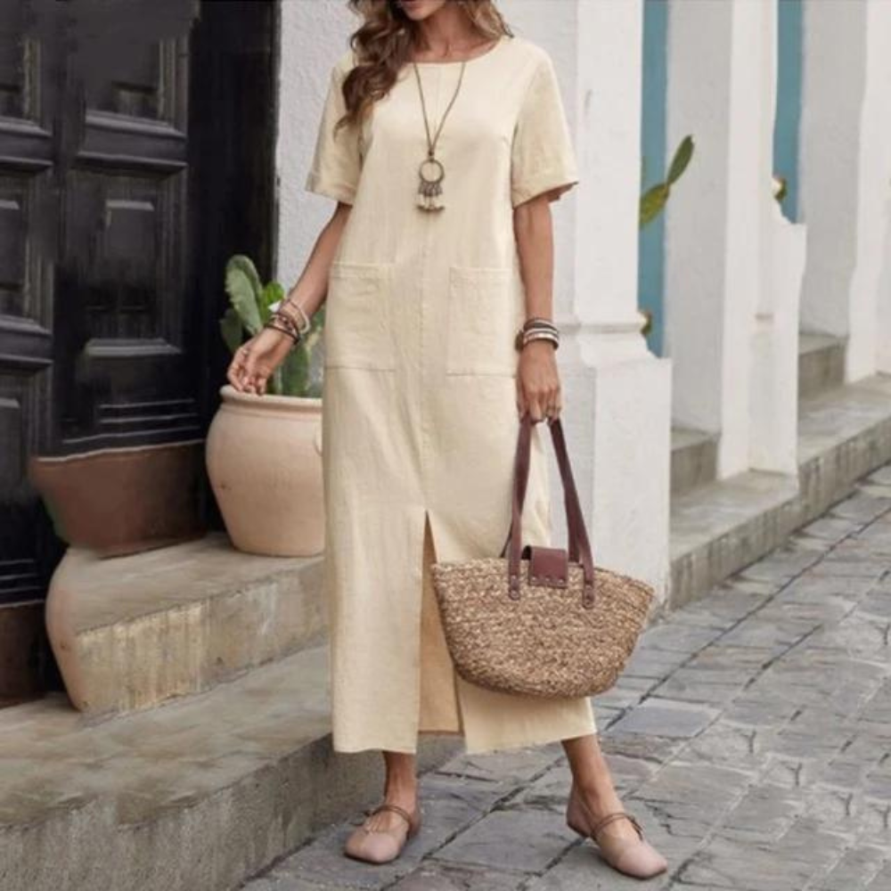 TS | Dress with pretty pockets