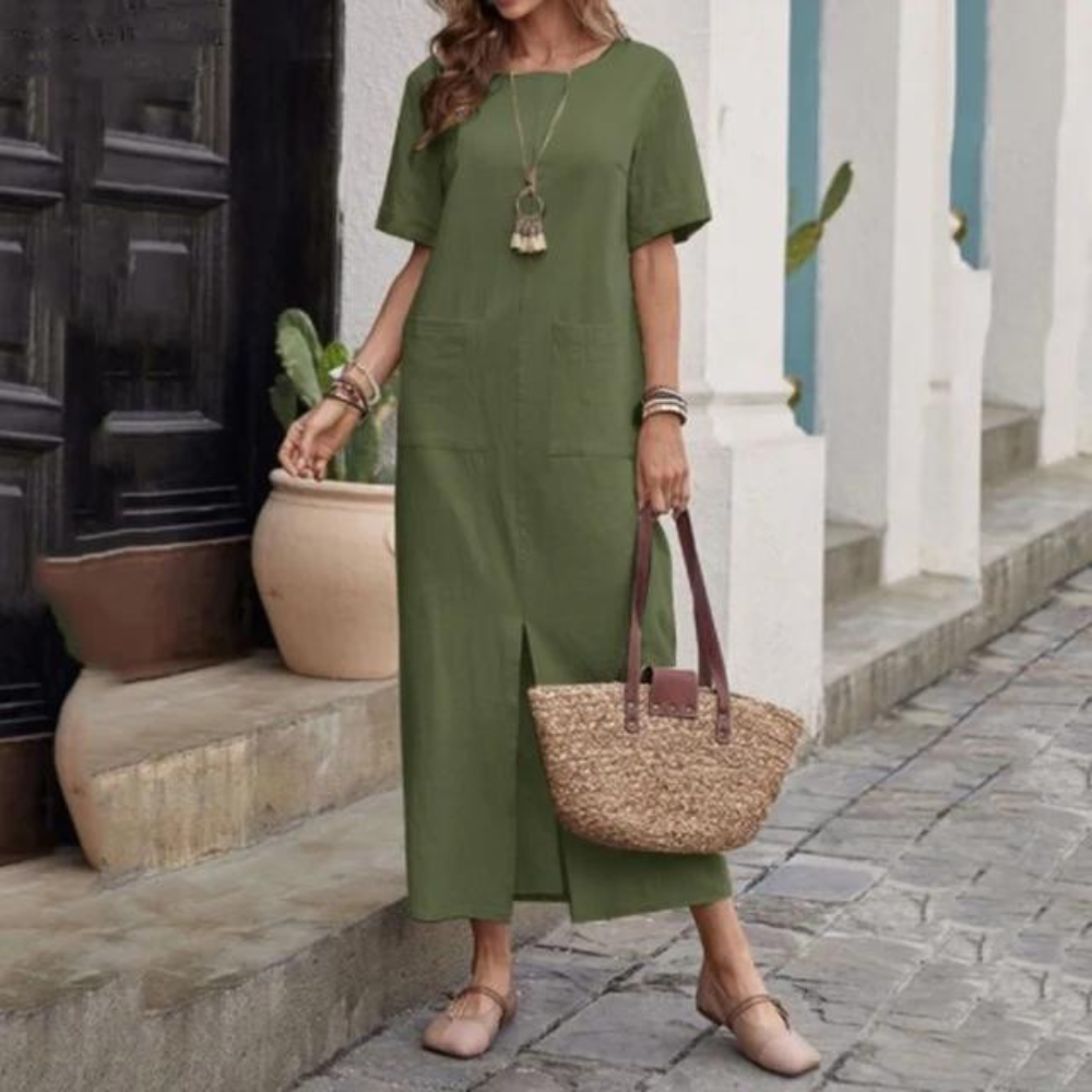 TS | Dress with pretty pockets