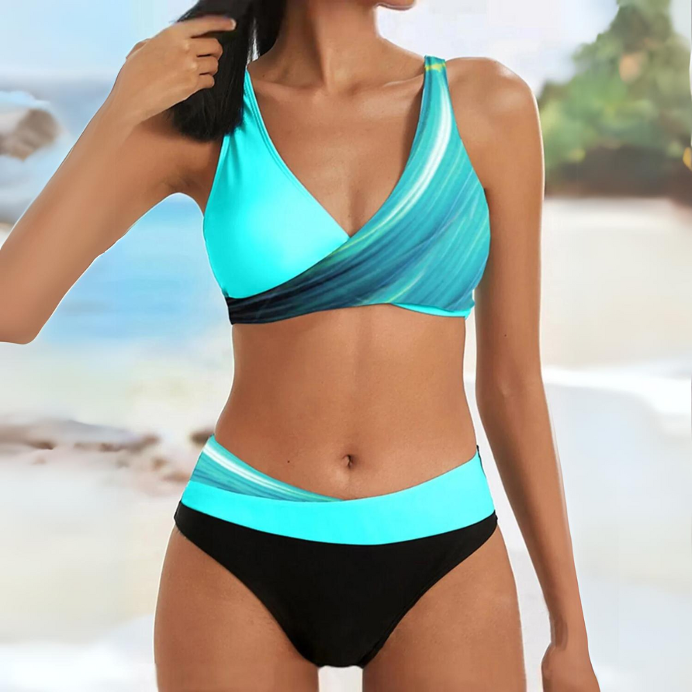 TS | Elegant bikini with low waist