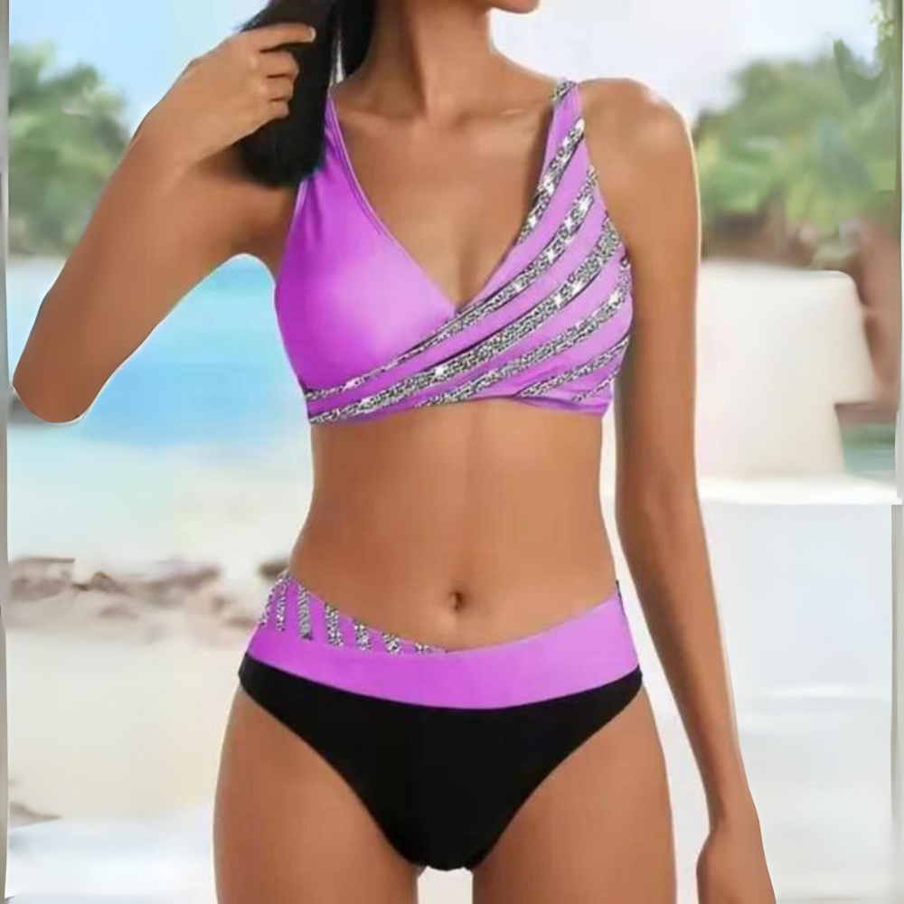 TS | Elegant bikini with low waist