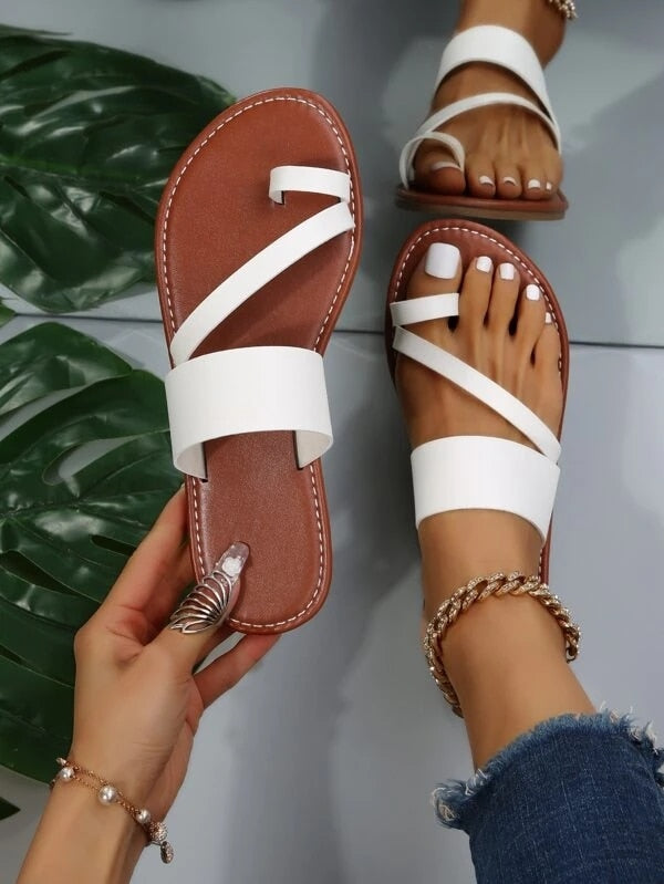 LD | Womens Zomerse Peep Toe Sandalen