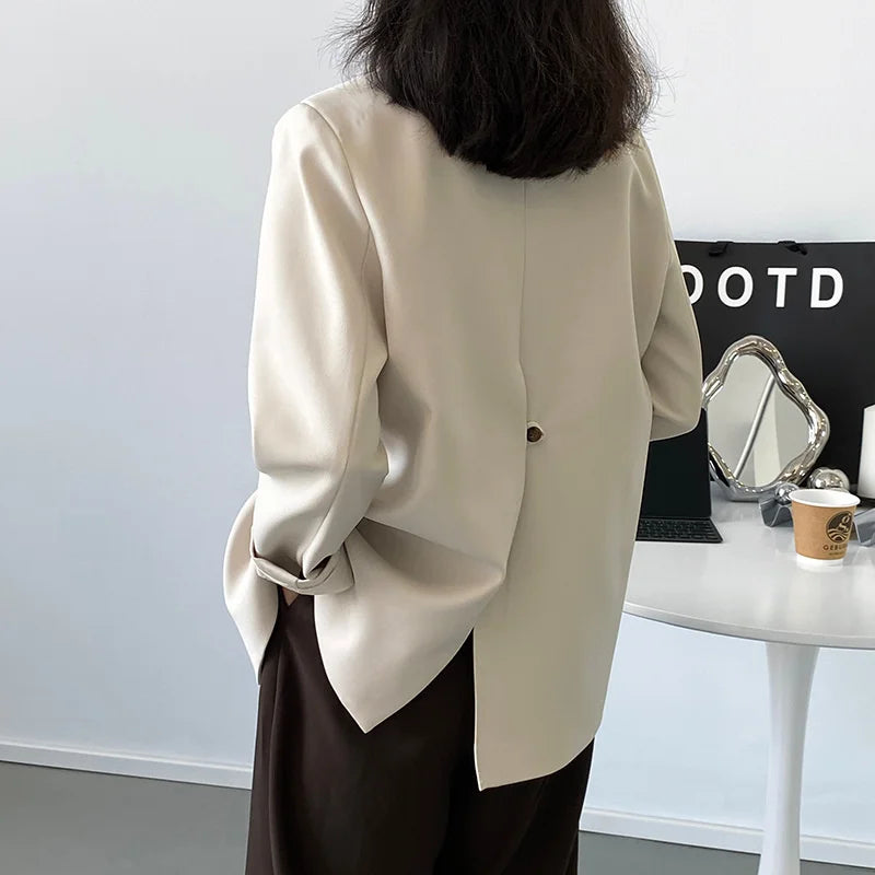 LD Eenvoudige en elegante jas