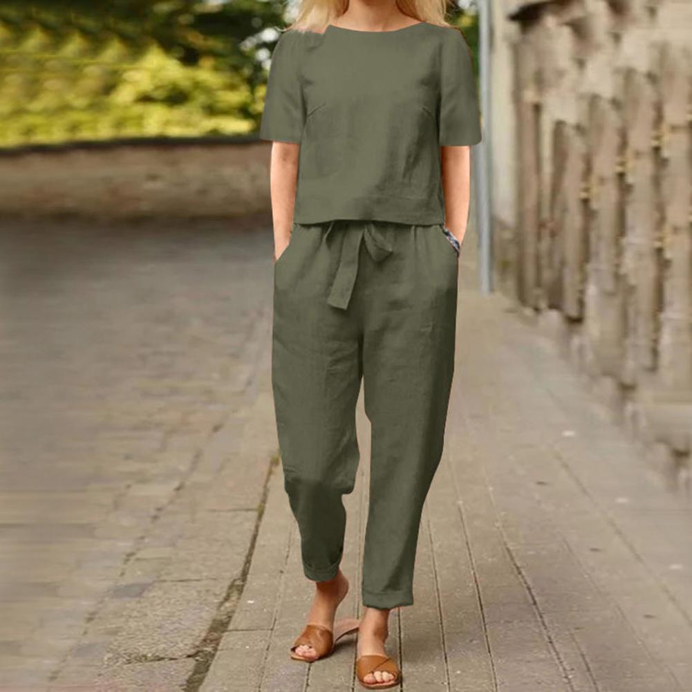 TS | Elegant, colourful 2-piece summer set