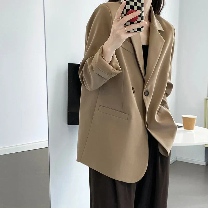 LD Eenvoudige en elegante jas