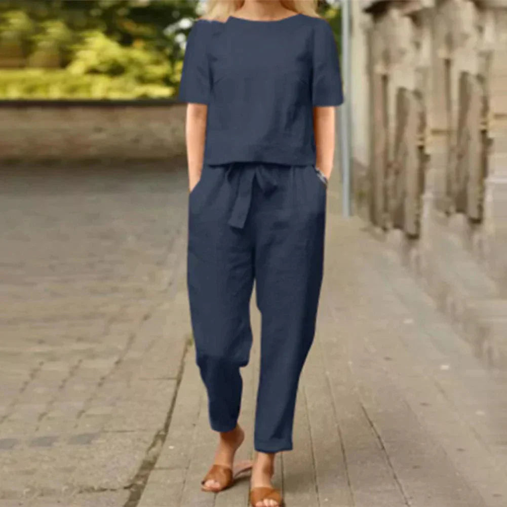 TS | Elegant, colourful 2-piece summer set
