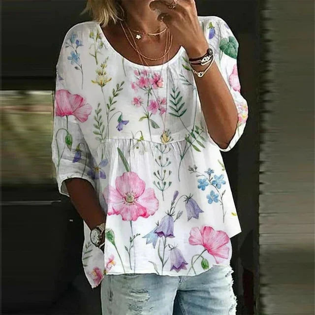 LM | Fresh and fashionable blouse