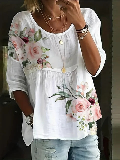 LM | Fresh and fashionable blouse